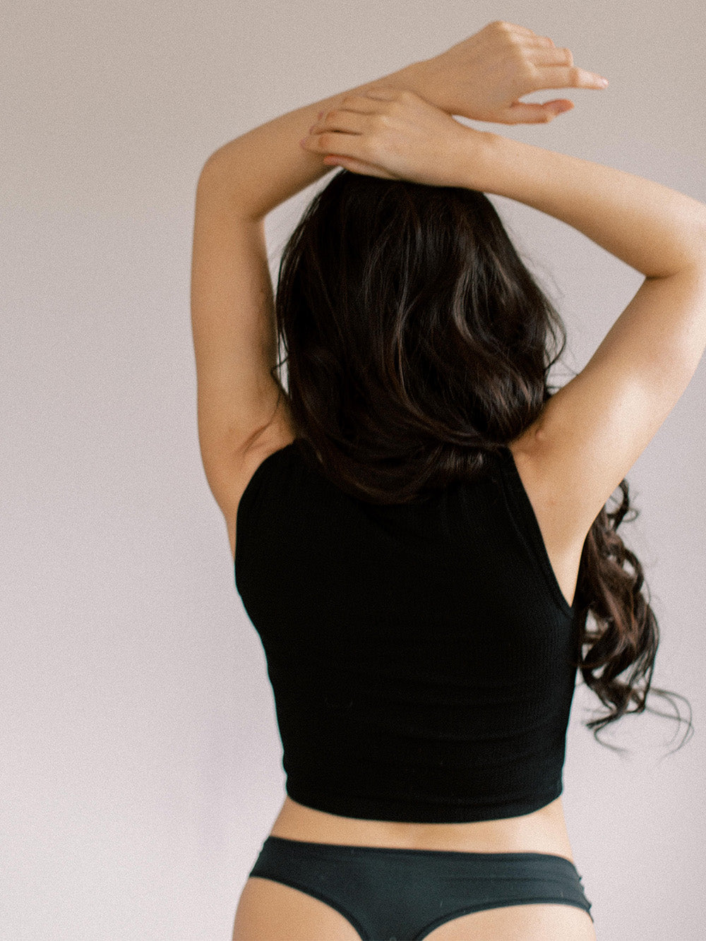 V-Neck Braless Top